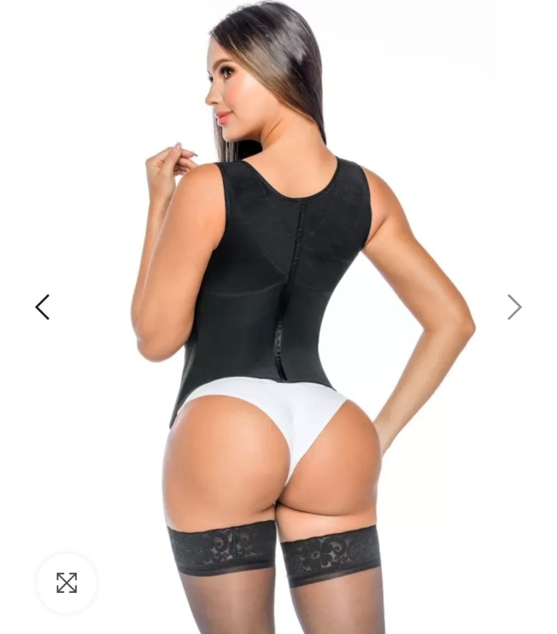 Faja Chaleco Reductora 13 Varillas | Silueta Reloj de Arena